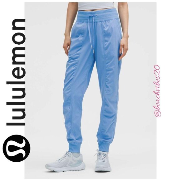 LULULEMON ATHLETICA Dance Studio Mid-Rise Jogger *Full Length Poolside Blue 8 - Picture 2 of 6